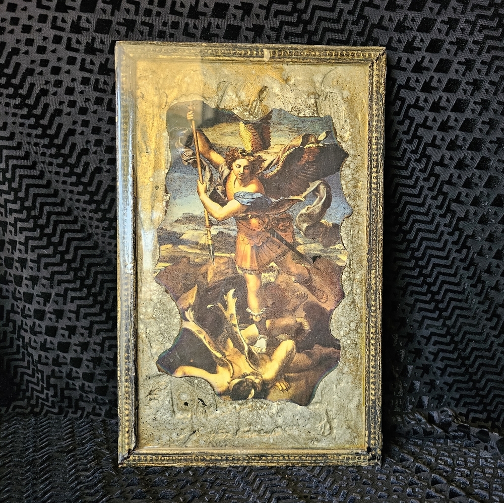 St. Michael Overwhelming The Devil Wall Art